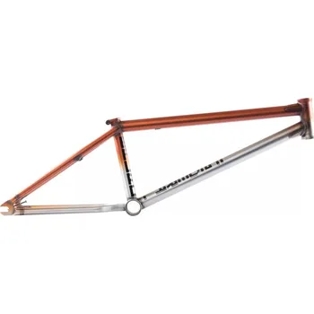 rám kola BMX rám Federal Bruno Hoffmann ICS2 oranžová / surová 20.6"TT