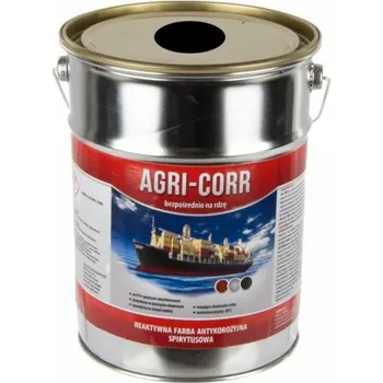 barva na kov Antikorozní Nátěr Barva Rzi Černý 5l Agri-Corr agri-corr 53944