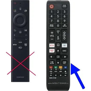 Samsung QE43Q60B náhradní dálkový ovladač tlačítkový