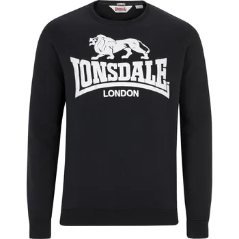 Pánské tričko Lonsdale 113374-Black Lonsdale černá 2003890