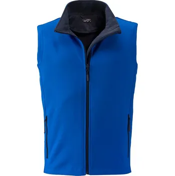 Pánská vesta Daiber Pánská softshell vesta Promo JN1128 Barva: Modrá nautic / modrá námořní, Velikost: S
