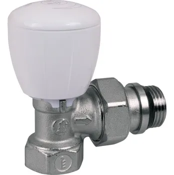 Hlavice pro radiátor Giacomini Termostatický ventil rohový s ruční hlavou R421TG 1/2"