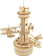 3D puzzle RoboTime Řídicí věž s letadly 255 dílků