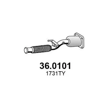 Katalyzátor katalyzátor ORIGINÁL, PSA 9805859480