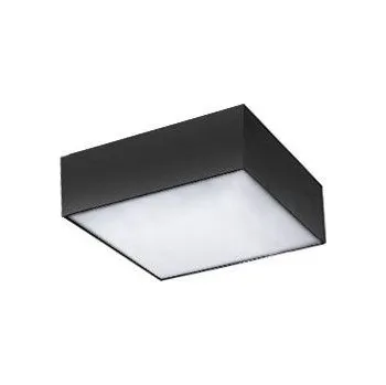 Nástěnné svítidlo LED Stropní a nástěnné svítidlo Azzardo Monza Square 22 black 3000K AZ2271 20W 1680lm 3000K IP20 22cm hranaté černé