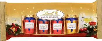 Čokoláda Lindt Vánoční lahvičky s alkoholem 132 g