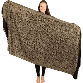 Šála Akrylová šála / pléd Damini Black Large, Sittar