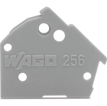 modulární přístroj a rozvaděč WAGO Bočnice 256-400 koncová možnost naklapnutí 1 mm, modrá 256-400