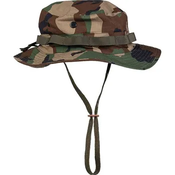 Klobouk Klobouk US Jungle One Size MASKÁČOVÝ (Vojenské, maskáčové klobouky a čepice. Universální velikost, Obvod klobouku lze upravit libovolně pomocí stahovací šňůrky, materiál: 65% Polyester, 35% Bavlna (tkanina RIPSTOP).)