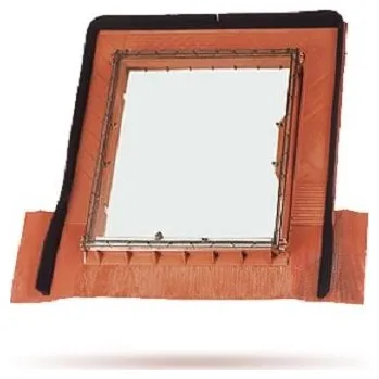 střešní výlez Střešní výlez Bramac Luminex MAX 87,4 x 88,6 cm / červený, plastový otvor53x59,5