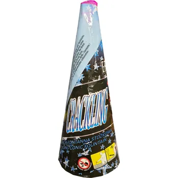 Zábavní pyrotechnika CRACKLING mini - malá práskající fontána