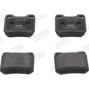 Brzdová destička Sada brzdových destiček, kotoučová brzda JURID 571389J