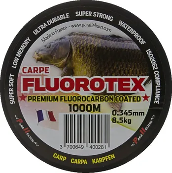 Extreme Tackle Parallelium vlasce - FLUOROTEX PREMIUM CARP 0,38mm 1000m camou