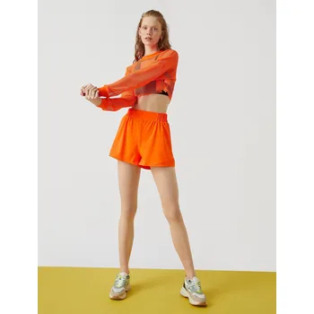 Dámské kraťasy Koton sportovní šortky mini s elastickým pasem. Koton oranžová | červená 1874183