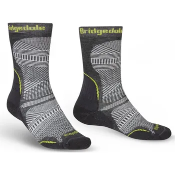 Pánské ponožky Bridgedale Hike UL T2 CP Boot graphite L Velikost: L