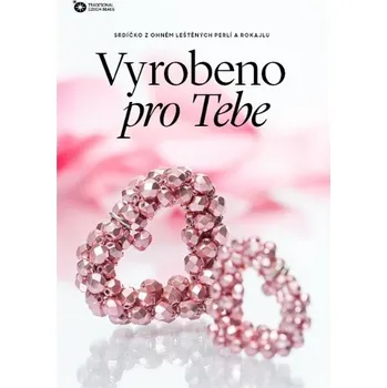 ostatní stavebnice KORÁLKOVÁ STAVEBNICE - Srdíčko z ohňovek (1ks) (Vyrobeno pro Tebe)