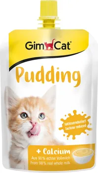 Pamlsek pro kočku GimCat Pudink pro kočky vanilkový 150 g