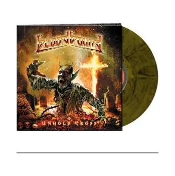 Zahraniční hudba LP Bloodbound: Unholy Cross LTD | CLR 2023 Clear Yellowith Black Marble Coloured Vinyl