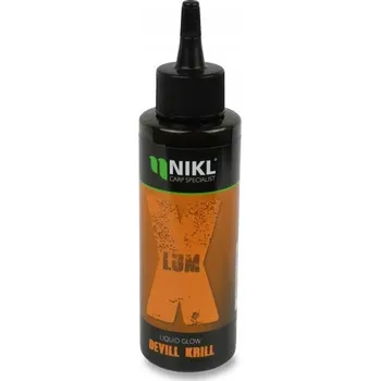 Návnadové aroma Karel Nikl Nikl LUM-X YELLOW Liquid Glow Devill Krill 115ml