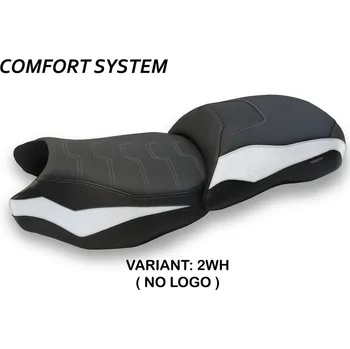 Moto sedlo TPZ Italia Potah sedla BMW R 1250 GS (19-24) Jachal comfort model potah sedla: bez loga 2WH (white)