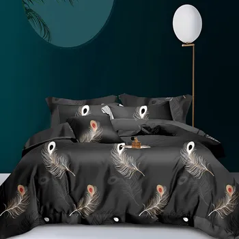 Povlečení Dysha Bavlněné povlečení jednolůžkové 2 dílné + povlak na polštářek ZDARMA - Pírko