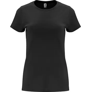 Dámské tričko Roly Dámská bavlněné tričko CAPRI - různé barvy Barva: Černá, Velikost: XXXL