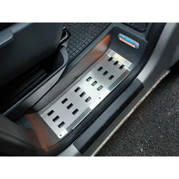 Tuning Prahové lišty/nášlapy přední VW T6/T6.1 Multivan 2015-2021 • nerez • Alu-Frost