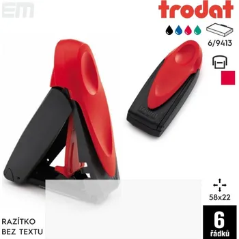 Razítko Razítko Trodat 9413 [58x22mm] kapesní - razítko s polštářkem