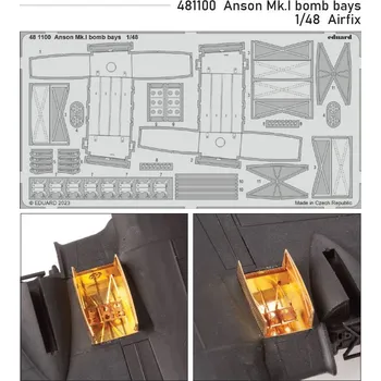 Plastikový model Eduard 1/48 Anson Mk.I bomb bays (AIRFIX)