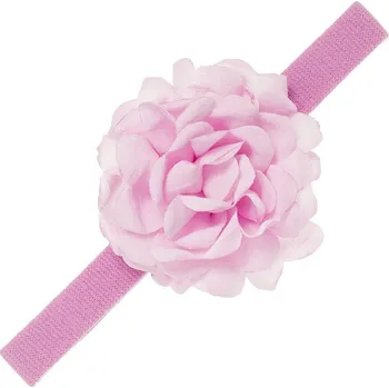 SIENA Dětská čelenka elastická staro růžová