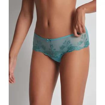 Souprava dámského spodního prádla Šortky AUBADE (TM70-14), Barva zelená, Velikost XS