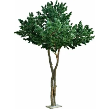 umělá květina Luxusní umělý strom BOROVICE NÁMOŘNÍ, 430cm