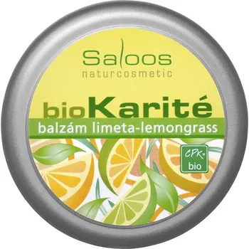 Tělový balzám Saloos BIO karité Limeta-Lemongrass balzám 50 ml objem: 50ml
