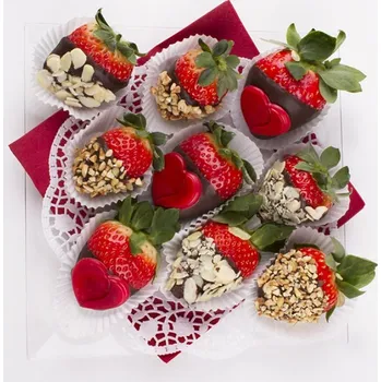 Bonboniéra Jahodové srdce mix Malý (S)