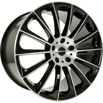Alu kolo Alu kola GMP stellar black polished black diamond 10x21" 5x130 ET35 84,1