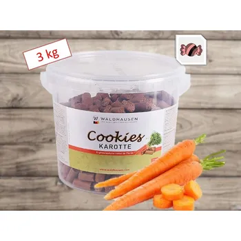 Pro koně Waldhausen Pamlsky - Cookies příchuť: Mrkev