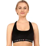 Dámská podprsenka Tommy Hilfiger mikroplyš černá (UW0UW03979 BDS) S UW0UW03979 BDS Možnost vrácení zboží ZDARMA do 120 dnů!