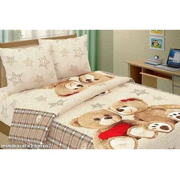 Povlečení POVLEČENÍ Méďa šedý