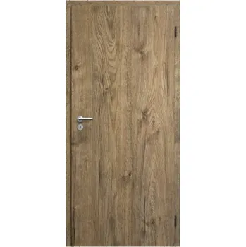 Interiérové dveře SAPELI ELEGANT KOMFORT M10 - CPL LAMINÁT - OTOČNÉ DVEŘE VČ. ZÁRUBNĚ - Dub Sherwood Průchozí šířka (cm): 80, Průchozí výška (cm): 197