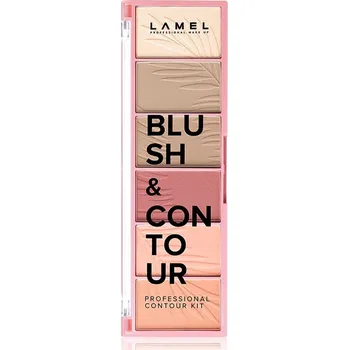 Bronzer LAMEL Blush & Contour konturovací paletka tvářenek 16 g
