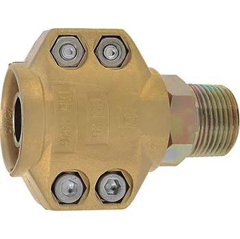 LÜDECKE KOMBILOC STEAM AG ST 2826 - ocelový hadicový trn 13/25mm AG R1/2"