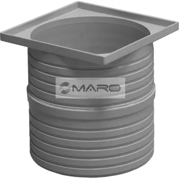 kanalizace Plast Brno Náhradní díl Krk prodloužený k podlahové vpusti, výška 110 mm, NSI0003