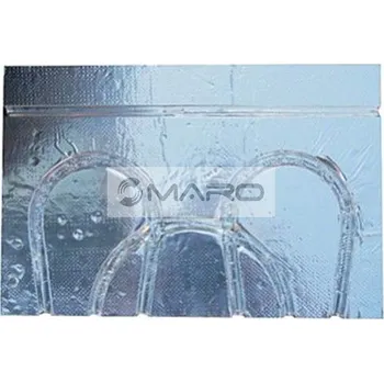 Deltatop Deska systémová HB koncová s drážkou pro zpátečku 480 x 320 x 30 mm, 0,154 m², rozteč drážek 125/250 mm, 902520