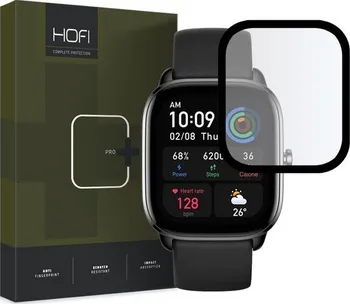 Příslušenství k chytrým hodinkám Hofi Hybrid Pro+ tvrzené sklo pro Amazfit GTS 4 Mini černé