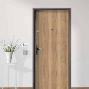 Vchodové dveře EUROPEAN SYSTEM COMPANY s.r.o. Sada PB+B – Protipožární bezpečné dveře, požární odolnost 30 min., do stávající zárubně + Horní zámek BIZON