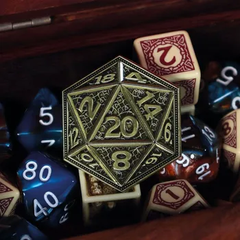 Dungeons & Dragons - sběratelská mince (Limited Edition) D20