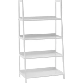 regál 4-policový regál, bílá, REON TYP 2