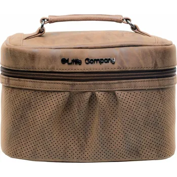 Kosmetická taška Little Company Beautycase kosmetická taška Emily cognac