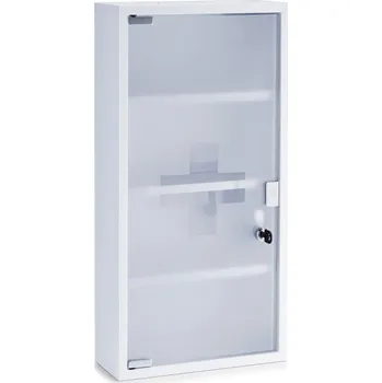 Lékárnička Zeller Kovová skříňka na léky bílá