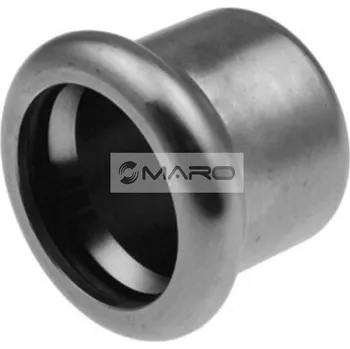 rozdělovač topení KAN-therm Inox Víčko nerezové lisovací pro pitnou vodu, topení 35 mm, profil "M", 1609250010